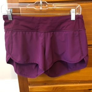 lululemon speed up shorts 2.5”